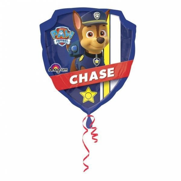 Palloncino ad elio Paw Patrol Chase 63cm vuoto