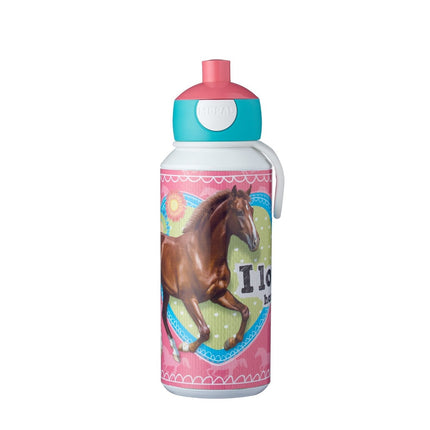 Bottiglia Pop-Up Campus 400ml Il mio cavallo