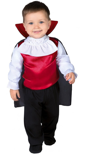 Costume da vampiro per Halloween da bambino bianco