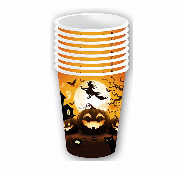 Tazze Halloween Zucca 355ml 6pz