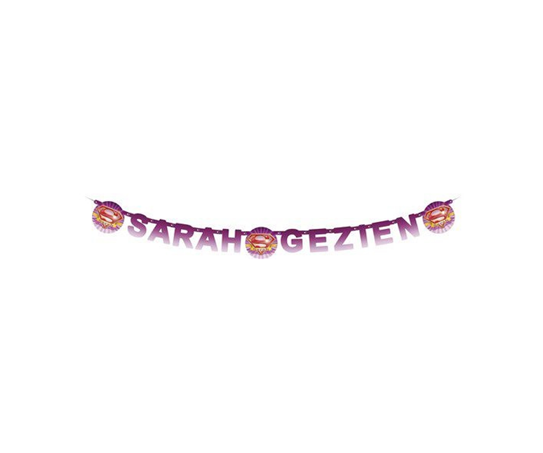 Sarah Letter Garland Rosa 1,6 m