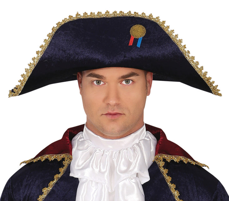 Costume da pirata blu rosso uomo