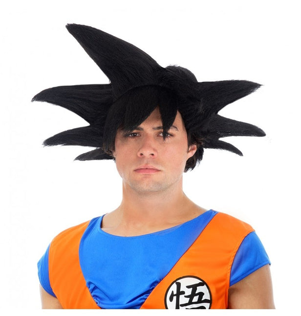 Parrucca di Goku Saiyan Nero Dragon Ball Z