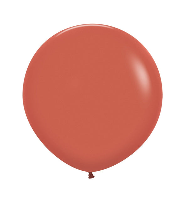 Palloncini Terracotta 61cm 10pz