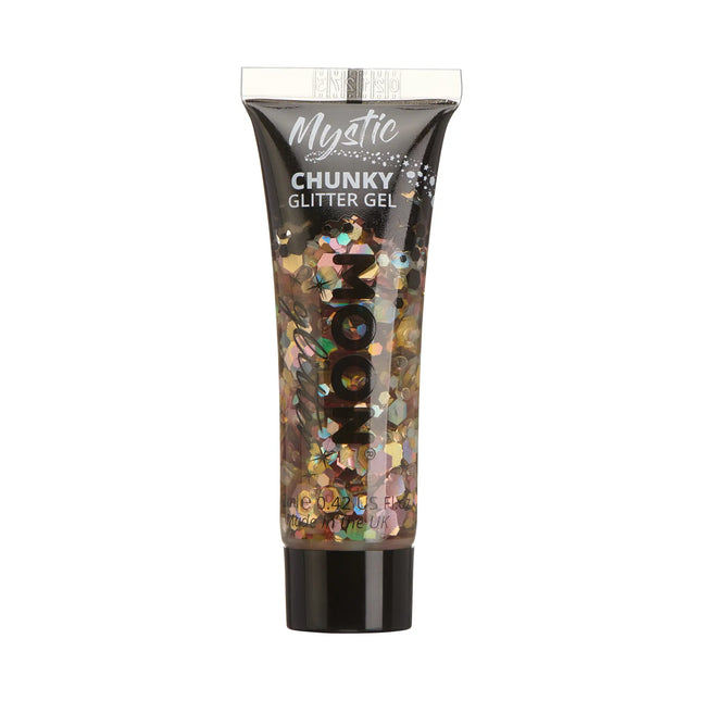 Moon Glitter Mystic Chunky Glitter Gel Chardonnay 12ml