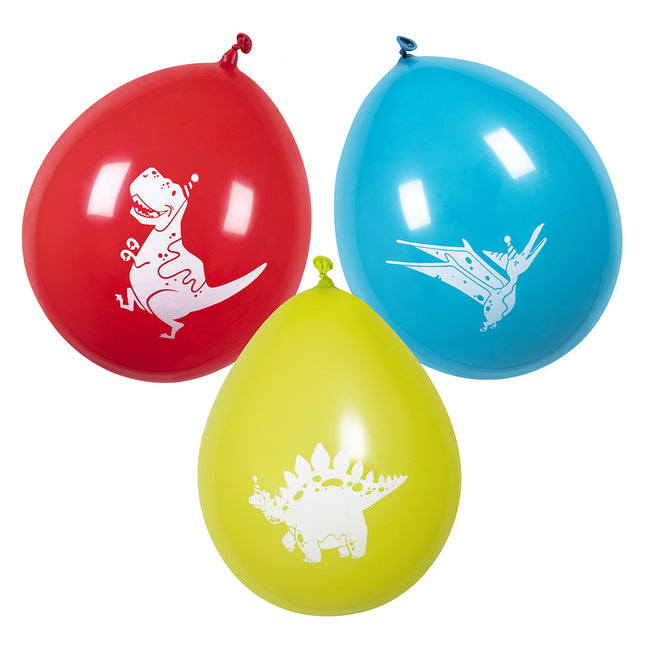 Palloncini Dino 25cm 6pz