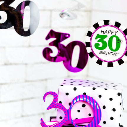 Occhiali 30 anni Fucsia