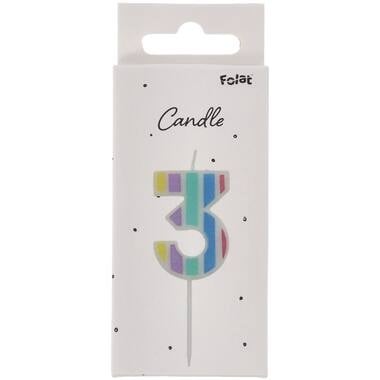 Candela Pastello Figura 3 Multicolore