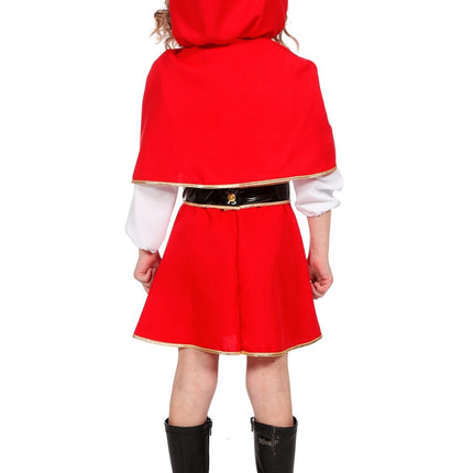 Costume da bambina di Cappuccetto Rosso