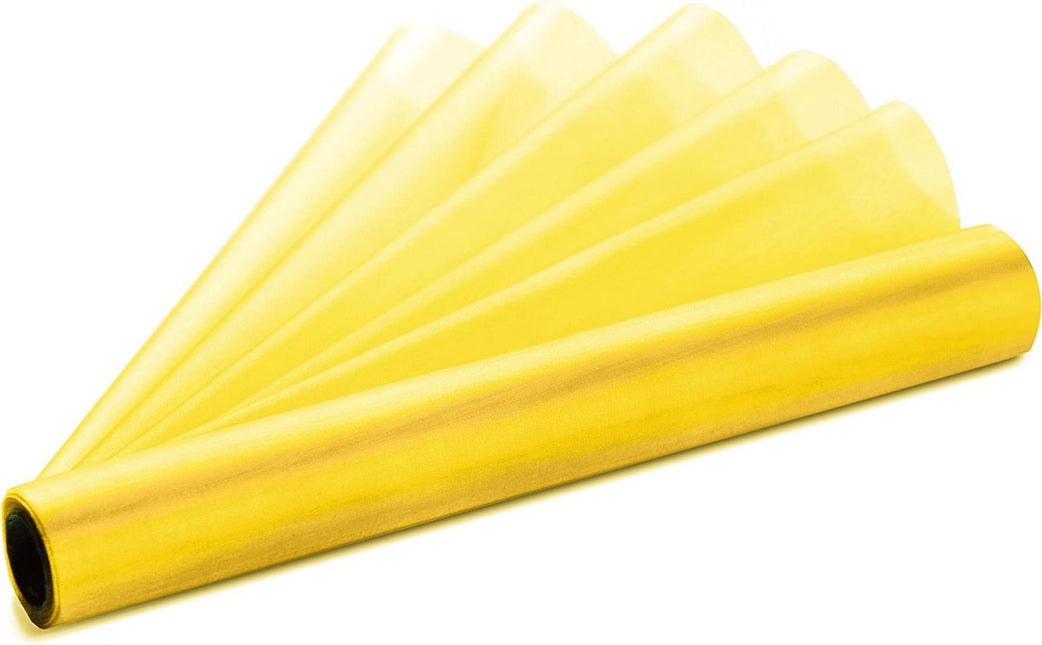 Tessuto Organza Giallo 36cm 9m