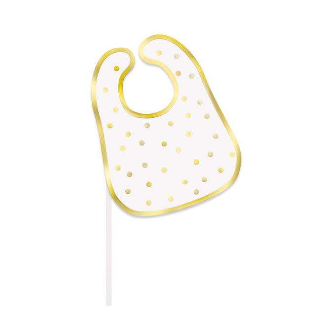 Oggetti di scena Baby Shower Oro 10 pezzi