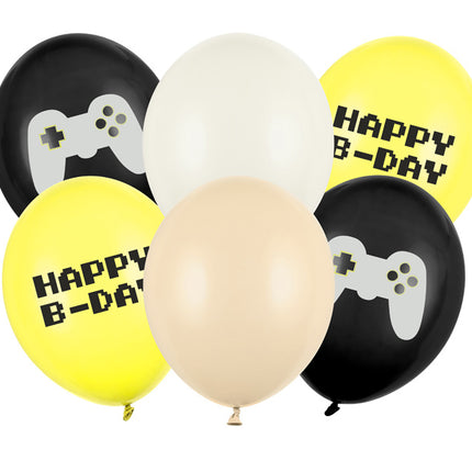 Palloncini di buon compleanno da gioco