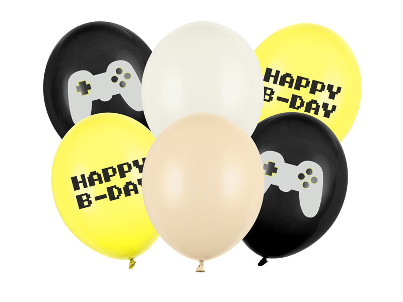 Palloncini di buon compleanno da gioco