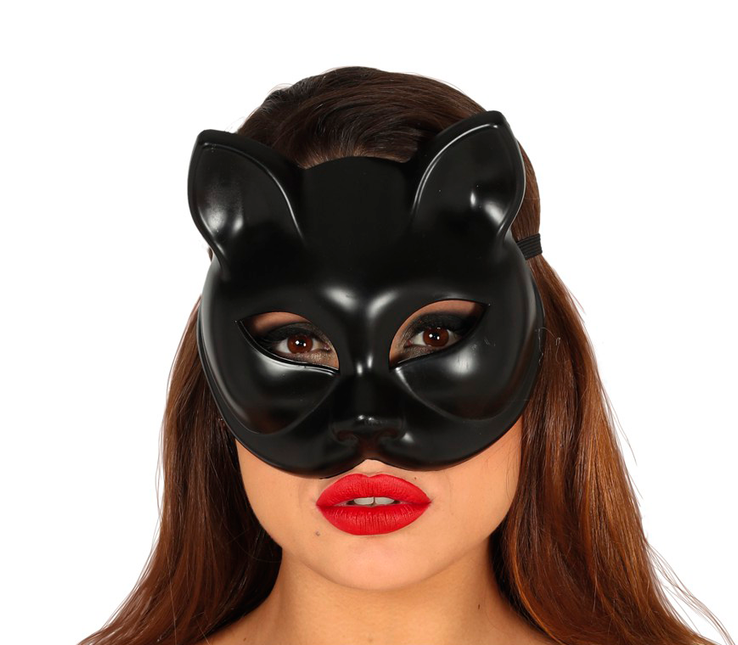 Maschera da gatto nero