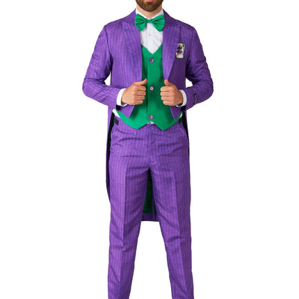 Joker Costume Uomo Gonna Viola Suitmeister