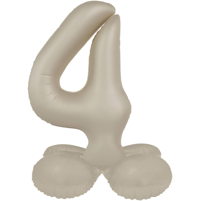 Palloncino figura 4 anni nudo opaco 41 cm