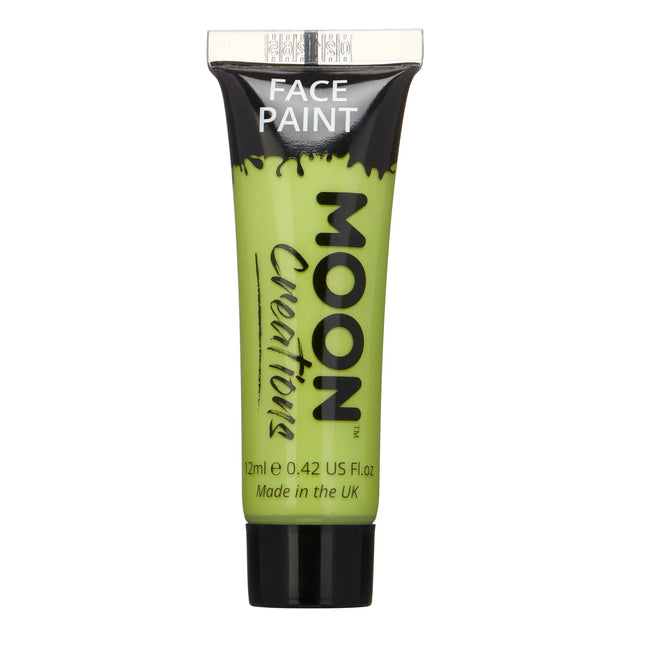 Moon Creations Vernice per il viso verde lime 12ml