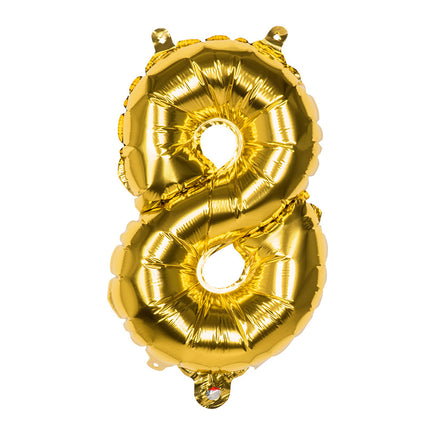 Palloncino Golden Figure 8 anni 36 cm