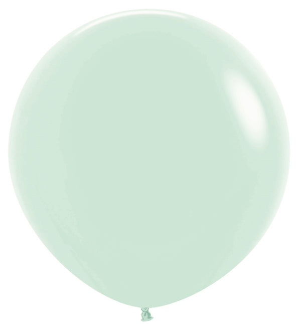 Palloncini Verde Pastello Opaco 91cm 2pz