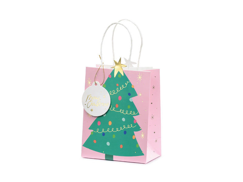 Borsa regalo Albero di Natale 20 cm