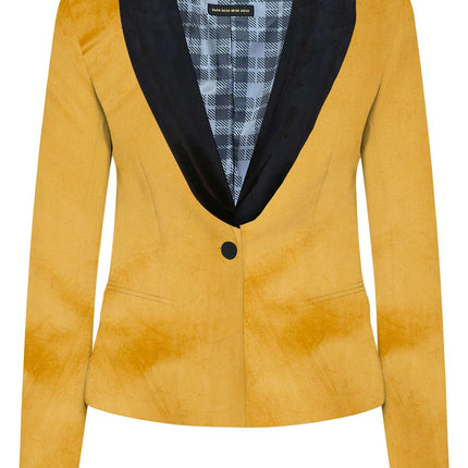 Blazer in velluto oro da donna OppoSuits