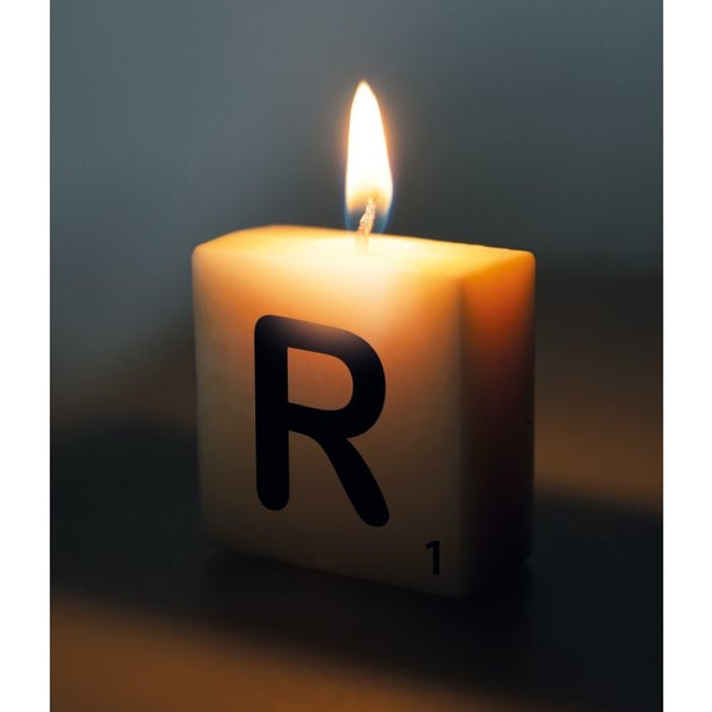 Candela lettera R 4cm