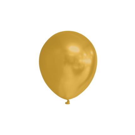 Palloncini oro metallizzati 13cm 100pz