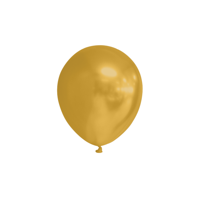 Palloncini oro metallizzati 13cm 100pz