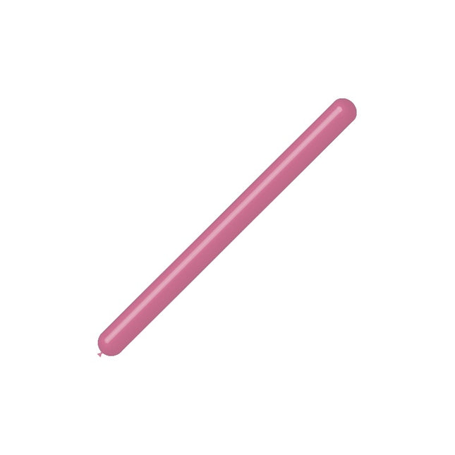 Palloncini rosa da modellare 7,5 cm 150 cm 100 pezzi