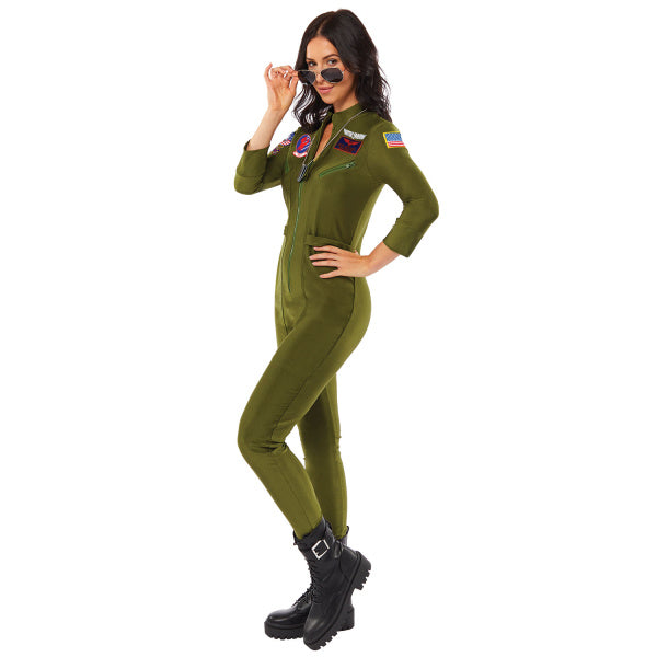 Costume adulti Top Gun Tuta Donna