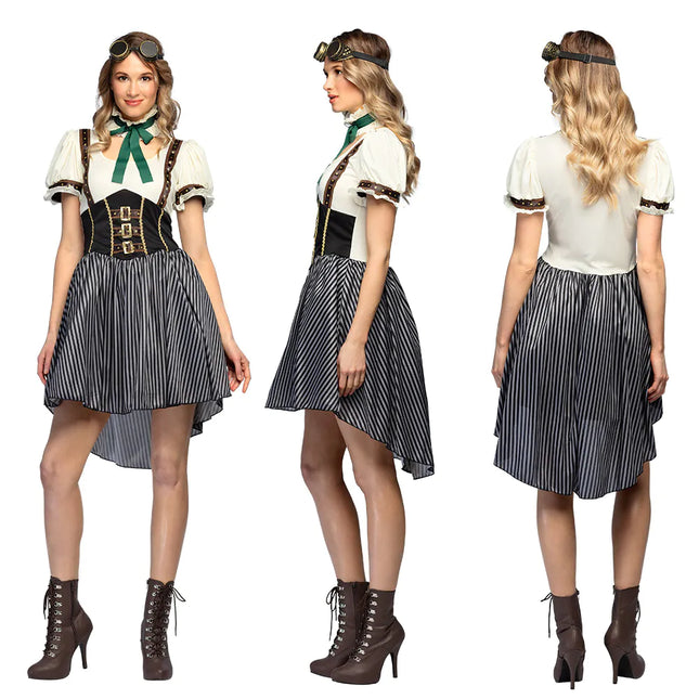 Costume da donna steampunk