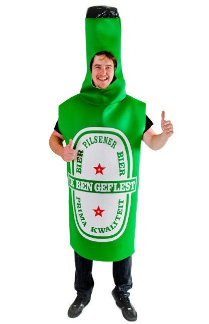 Costume da bottiglia di birra Unisex