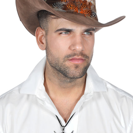 Piume per cappello da cowboy