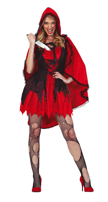 Costume di Halloween da Cappuccetto Rosso Donna