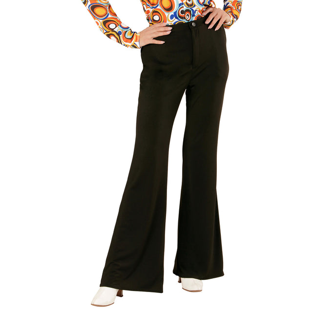 Pantaloni Disco 70S Nero Donna