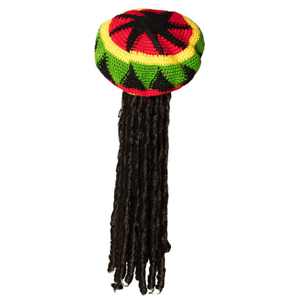 Cappello rasta con rasta