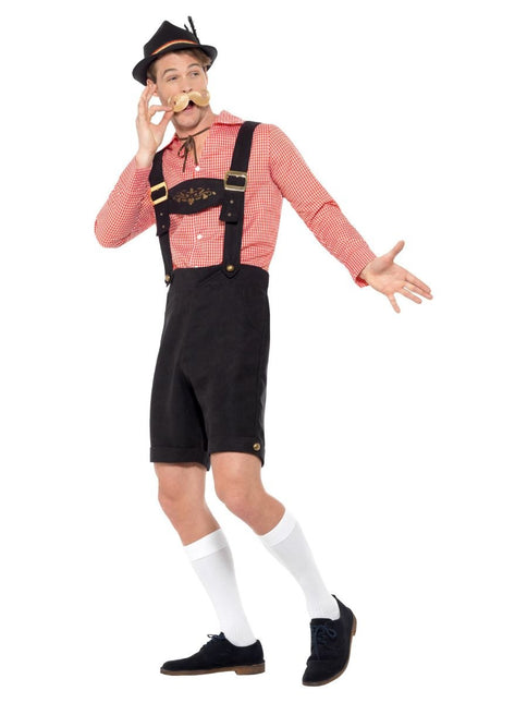 Set Lederhosen rosso