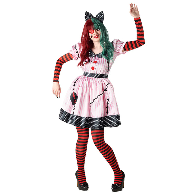 Vestito di Halloween Bambola da donna