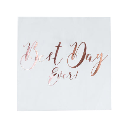 Tovaglioli Best Day Ever 33cm 20pz