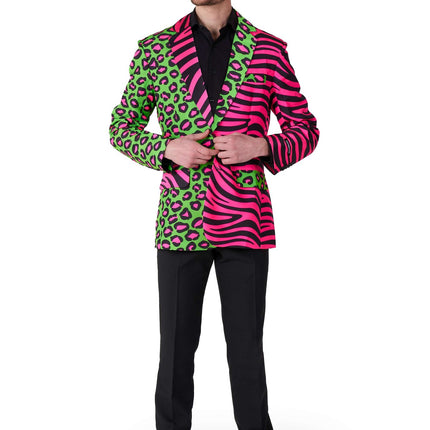 Panther Tiger Neon Blazer Uomo Suitmeister