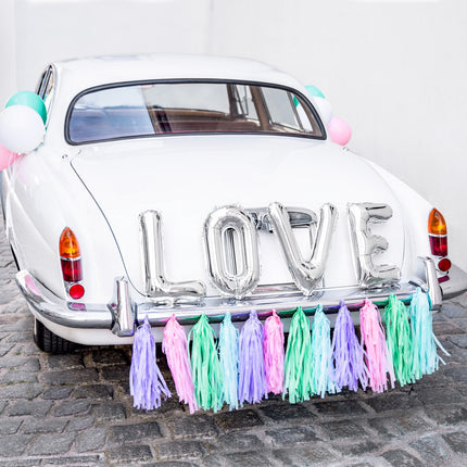 Set di decorazioni per auto Matrimonio Amore