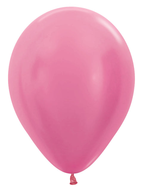 Palloncini Perla Fucsia 30cm 50pz