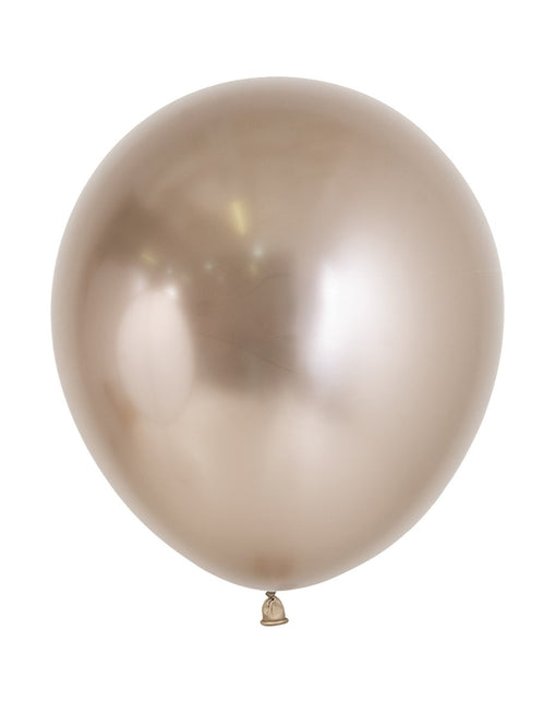 Palloncini Reflex Champagne 45cm 6pz