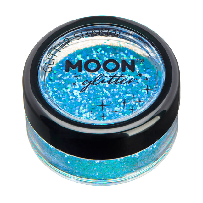 Moon Glitter Iridescent Glitter Shakers Blu 5g