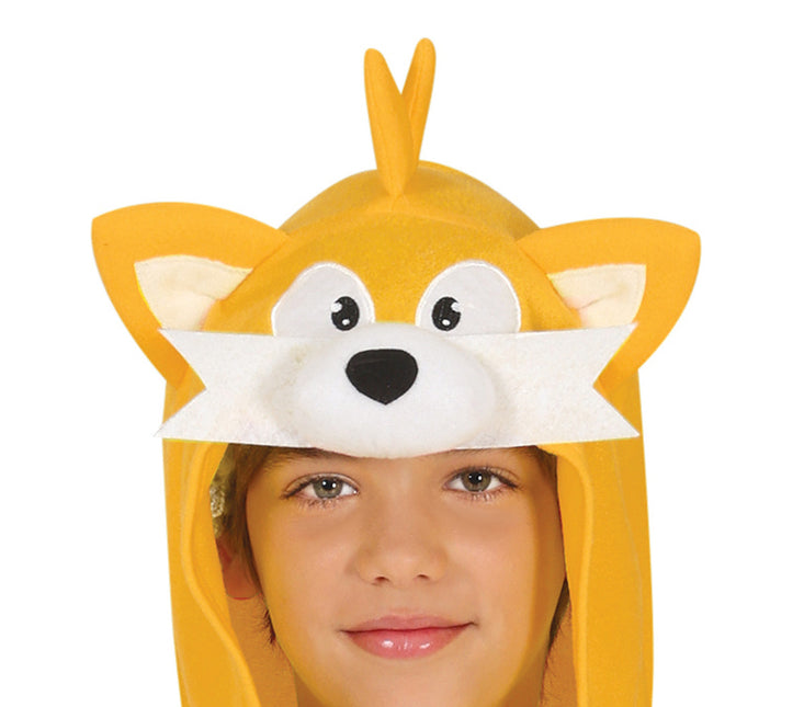 Costume da volpe giallo bambino