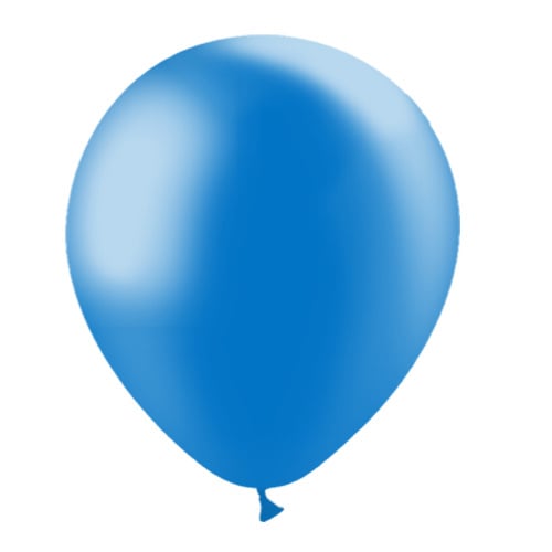 Palloncini blu metallizzati 30cm 50pz