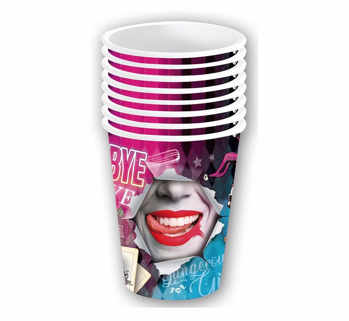 Tazze Suicide Squad 240ml 6 pezzi