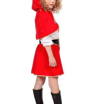 Costume da bambina di Cappuccetto Rosso