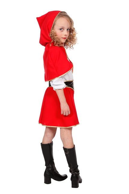 Costume da bambina di Cappuccetto Rosso