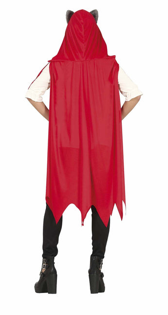 Costume di Halloween da Cappuccetto Rosso Donna Rosso